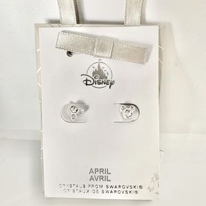 Disney Crystal Swarovski earrings